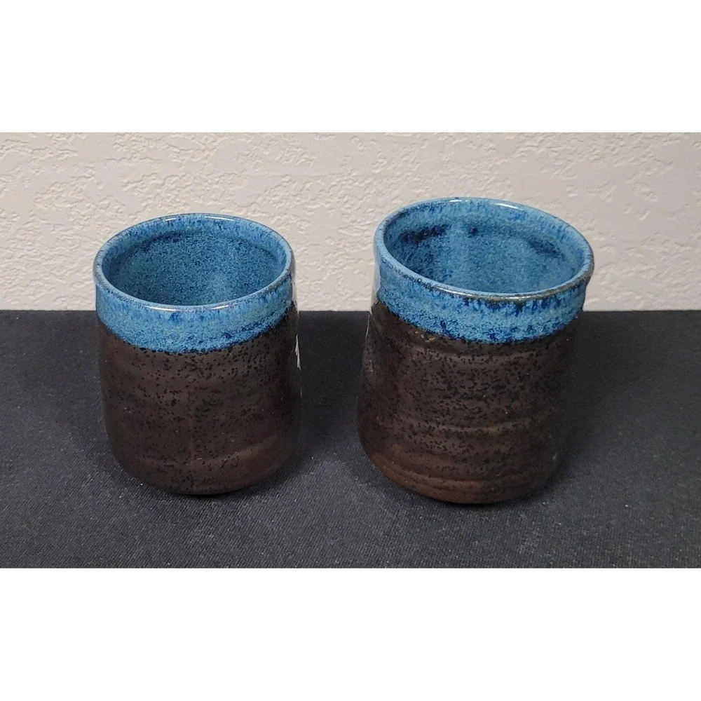 Japanese Yunomi Tea Cups Set of 2 Japanese Tea Cups